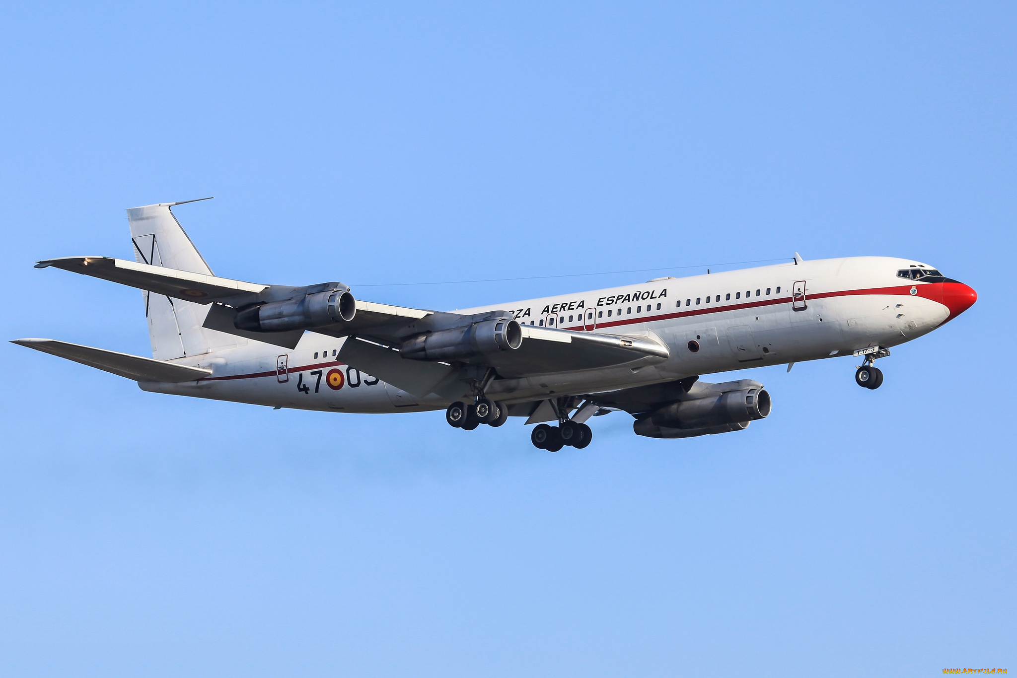 boeing, 707-300, авиация, пассажирские, самолёты, войсковой, транспорт