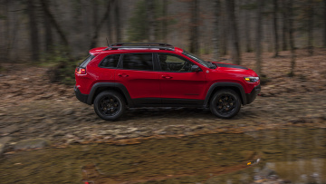Картинка jeep+cherokee+trailhawk+2019 автомобили jeep red 2019 cherokee trailhawk