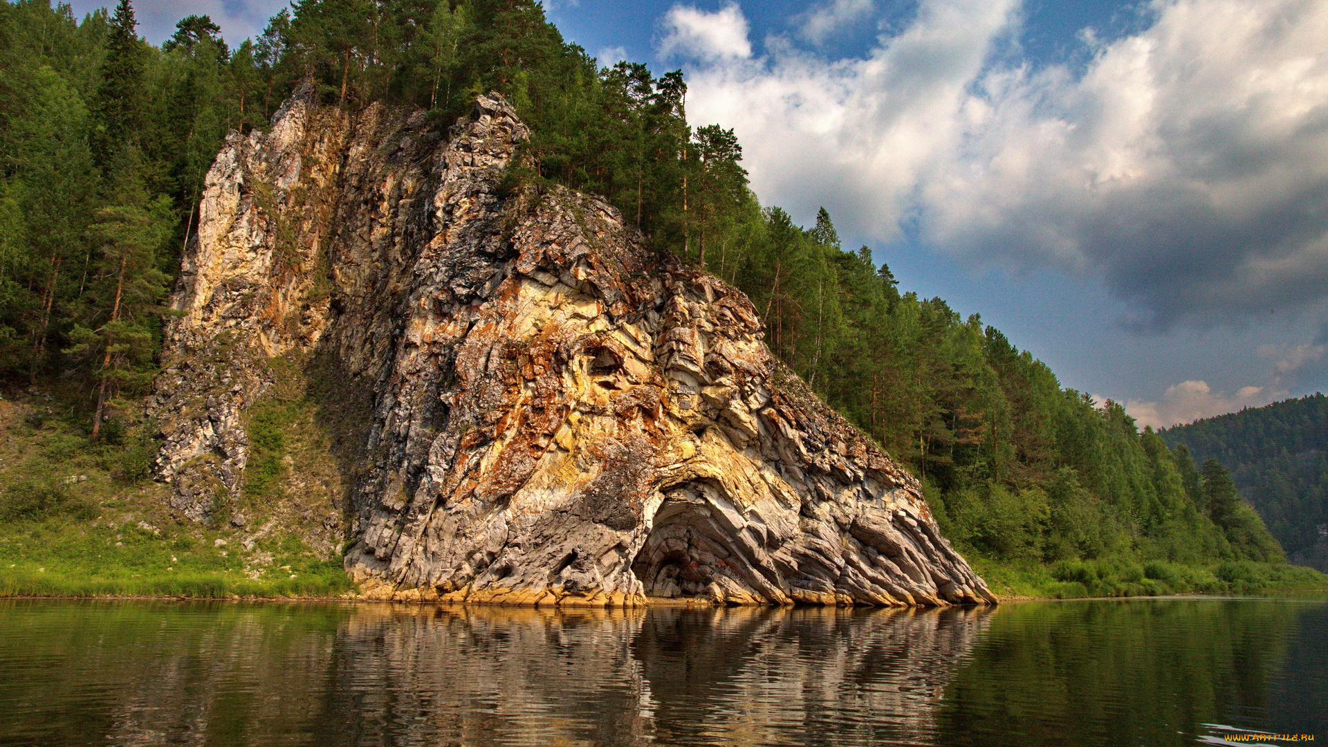 Чусовая, природа, реки, озера, берег, скала, река, тайга, россия, урал