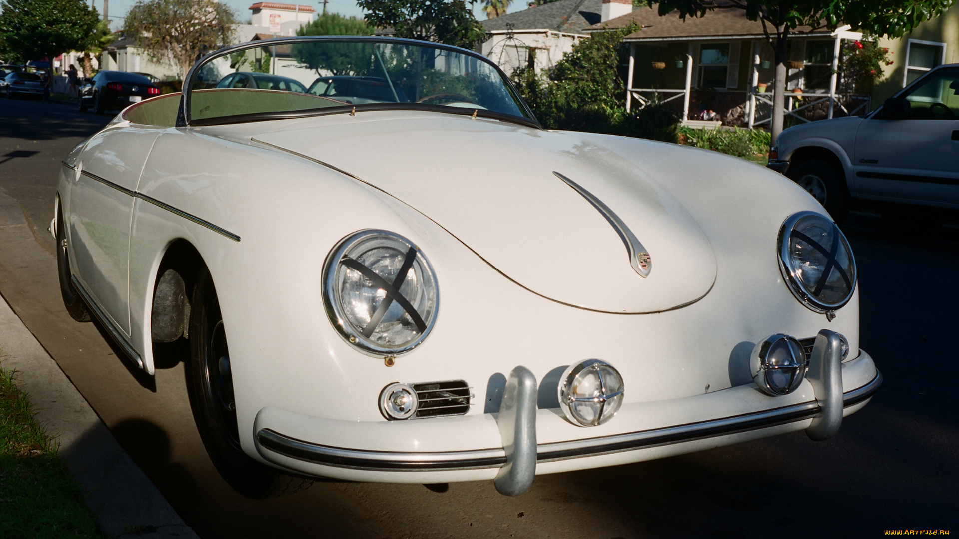 автомобили, выставки, уличные, фото, 1956, bathtub, porsche, speedster, 356a