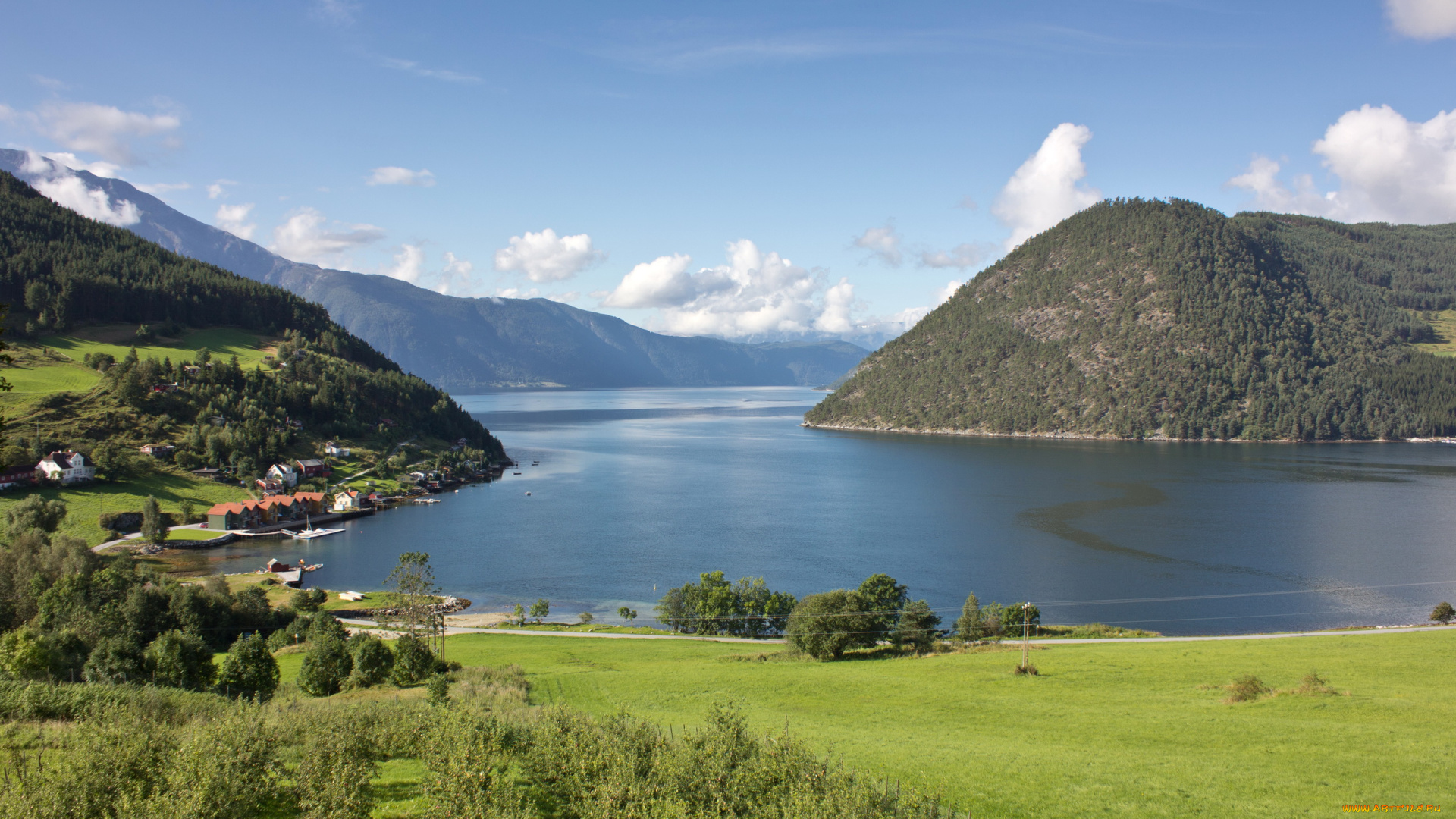 sognefjord, норвегия, природа, реки, озера, горы, озеро