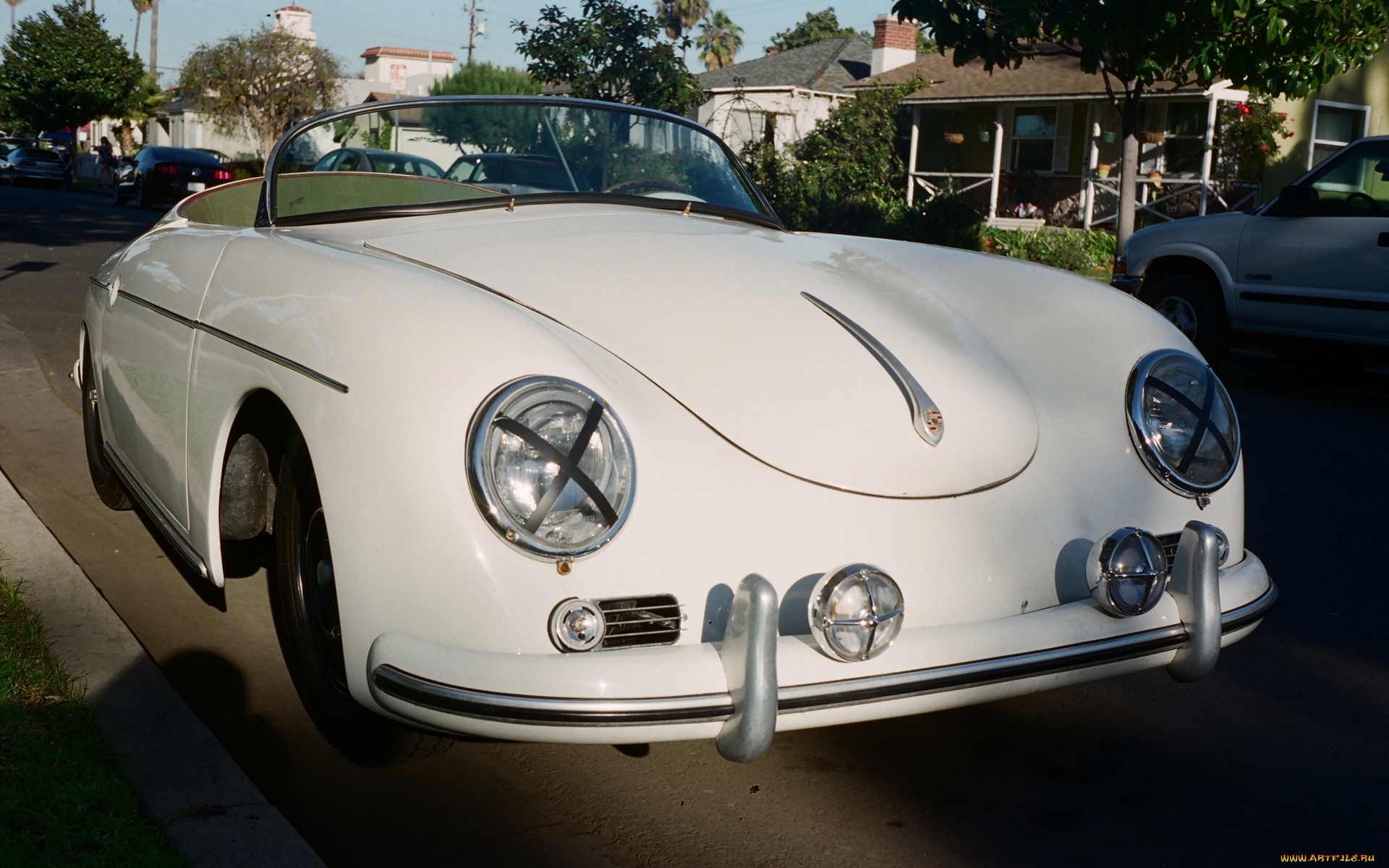автомобили, выставки, уличные, фото, 1956, bathtub, porsche, speedster, 356a