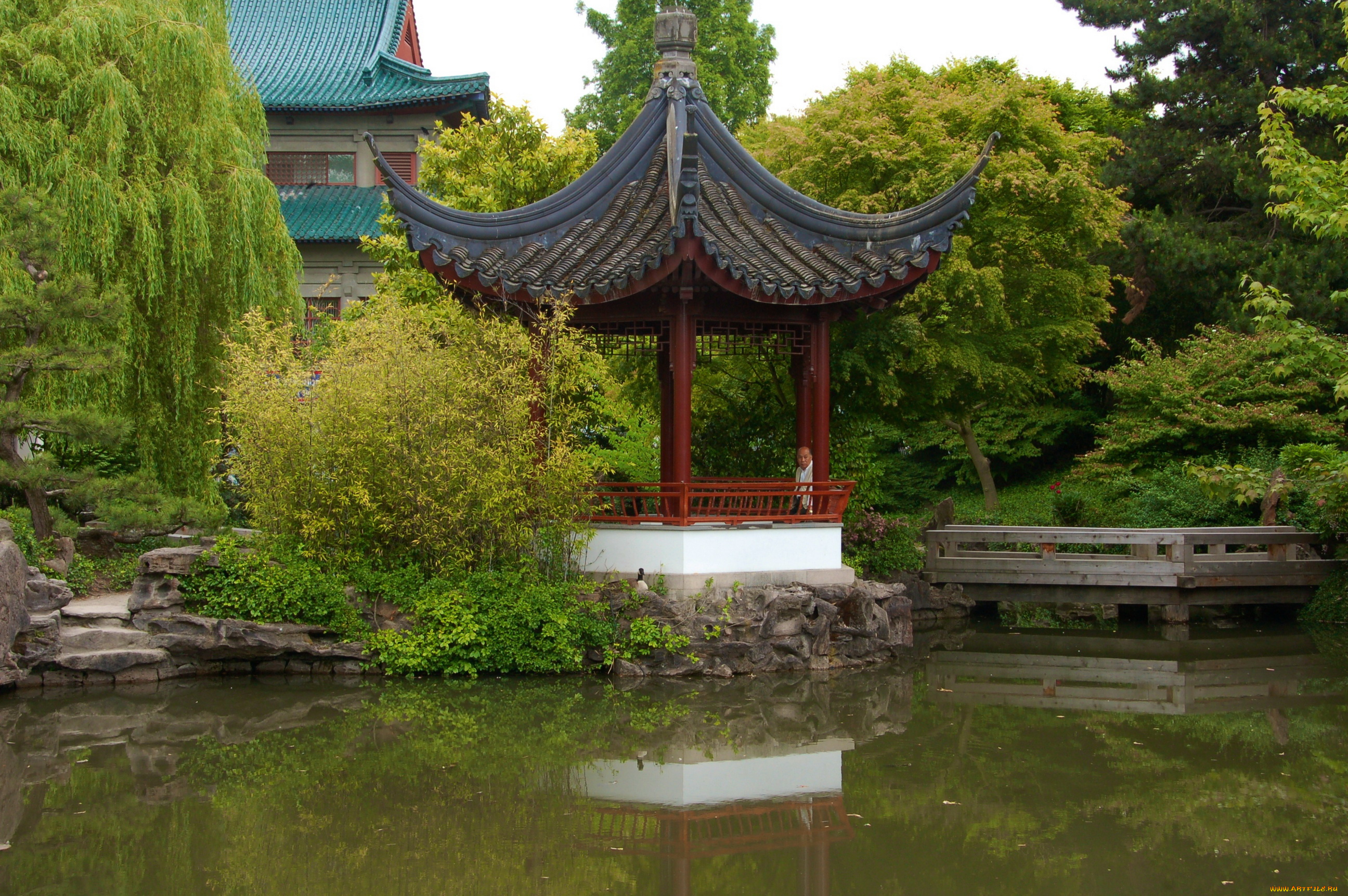 канада, sun, yat, sen, garden, vancouver, разное, сооружения, постройки, сад, растения