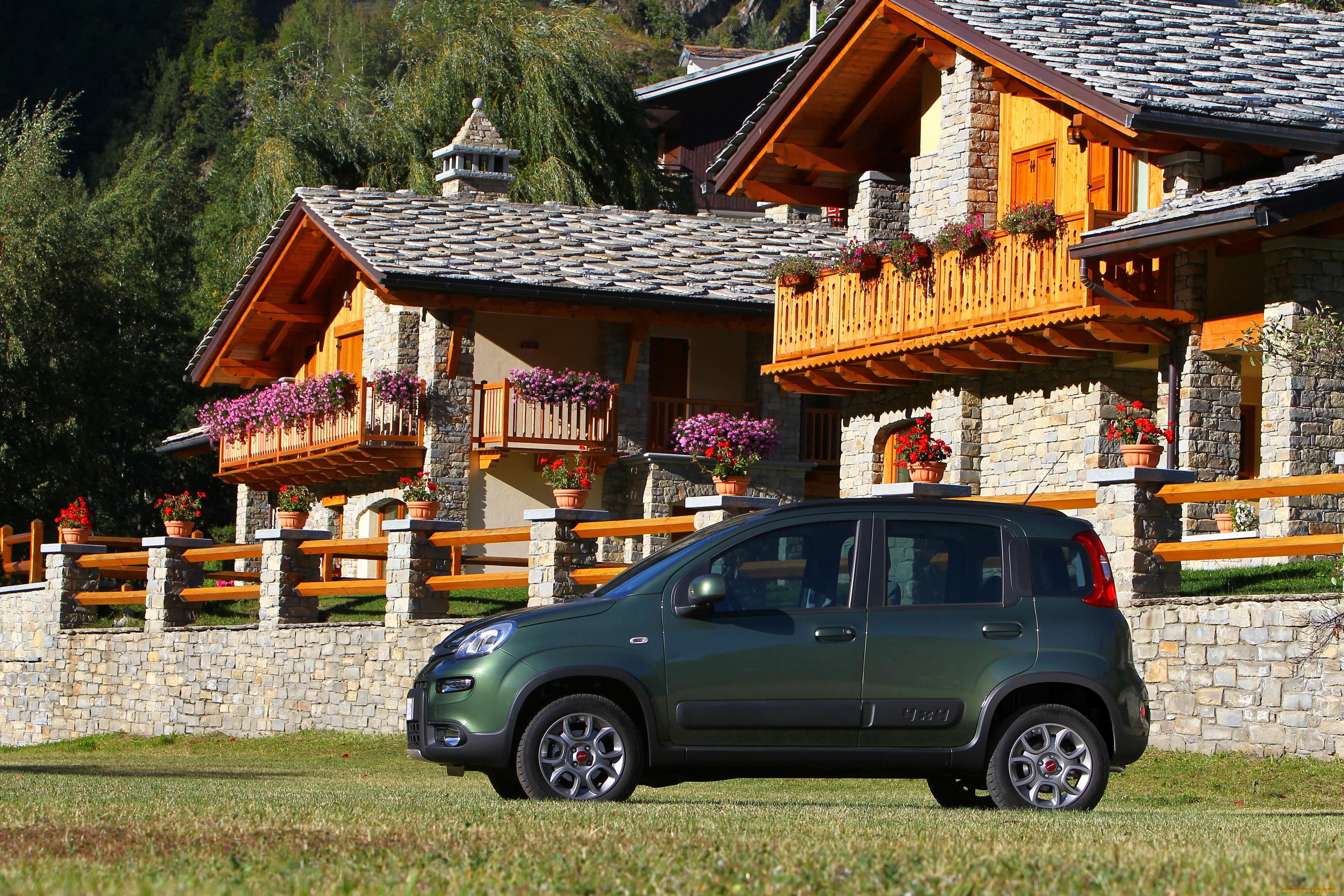 2012, fiat, panda, 4x4, автомобили