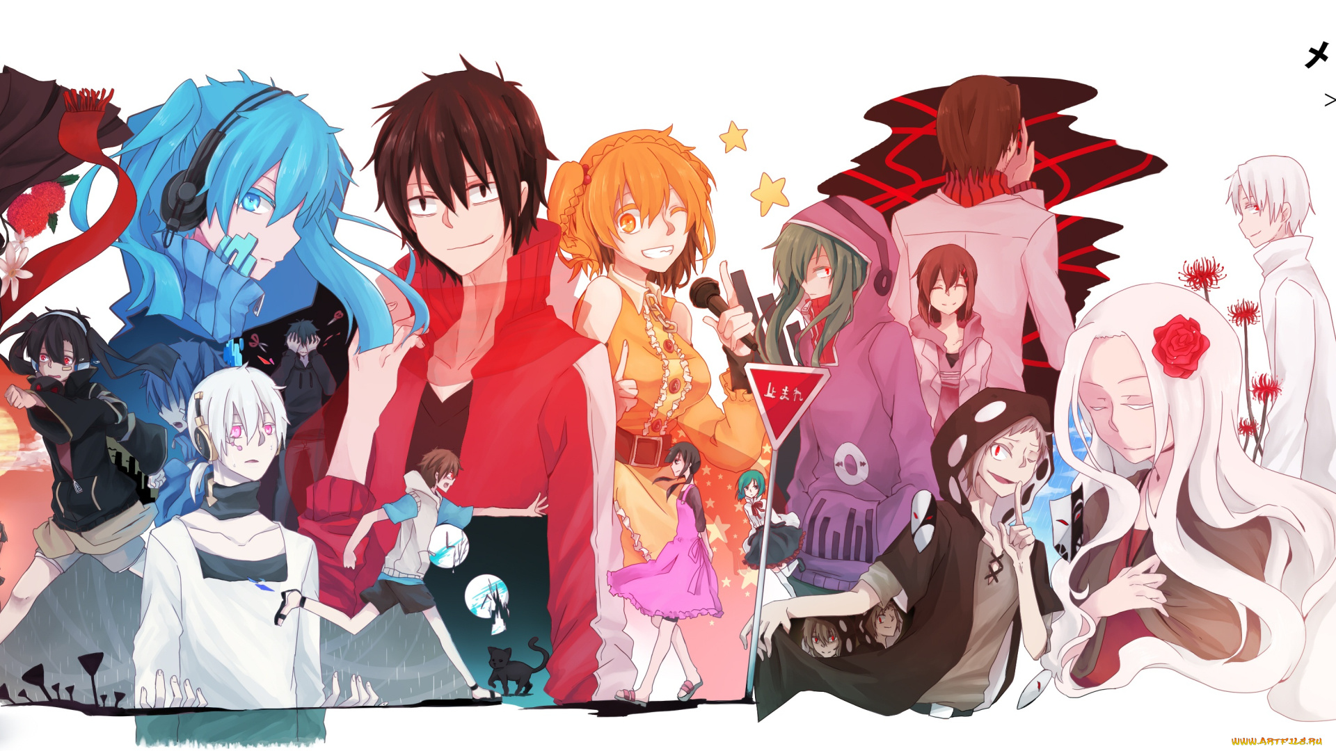 аниме, kagerou, project, kagerou, project