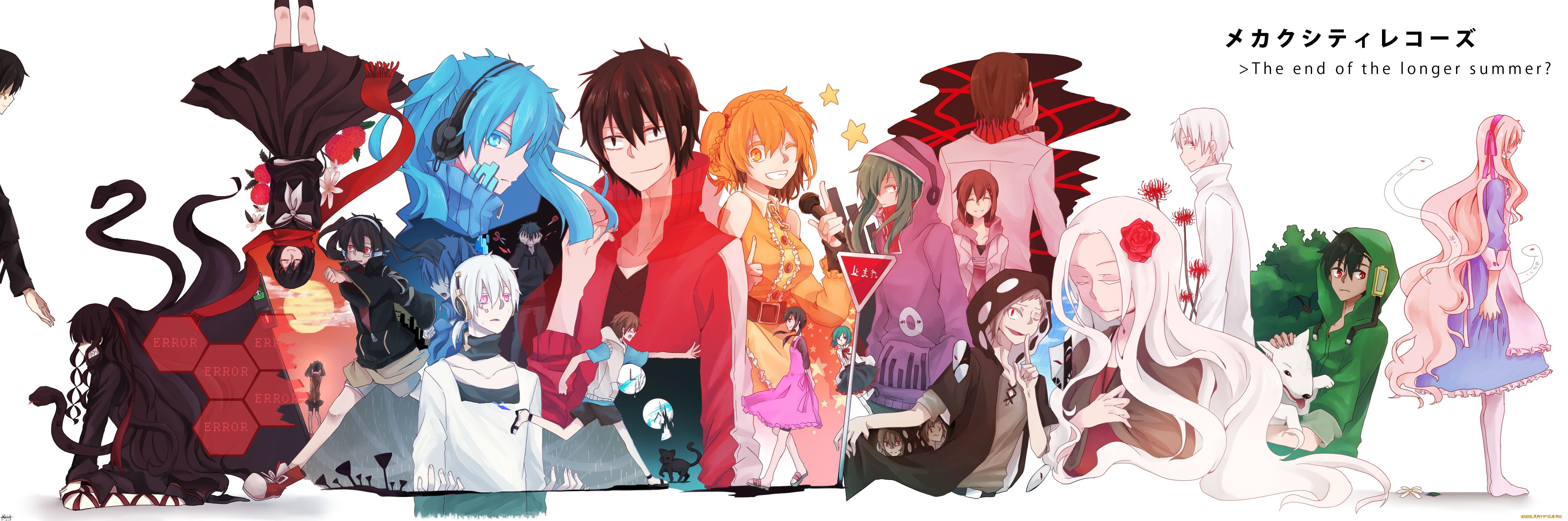 аниме, kagerou, project, kagerou, project