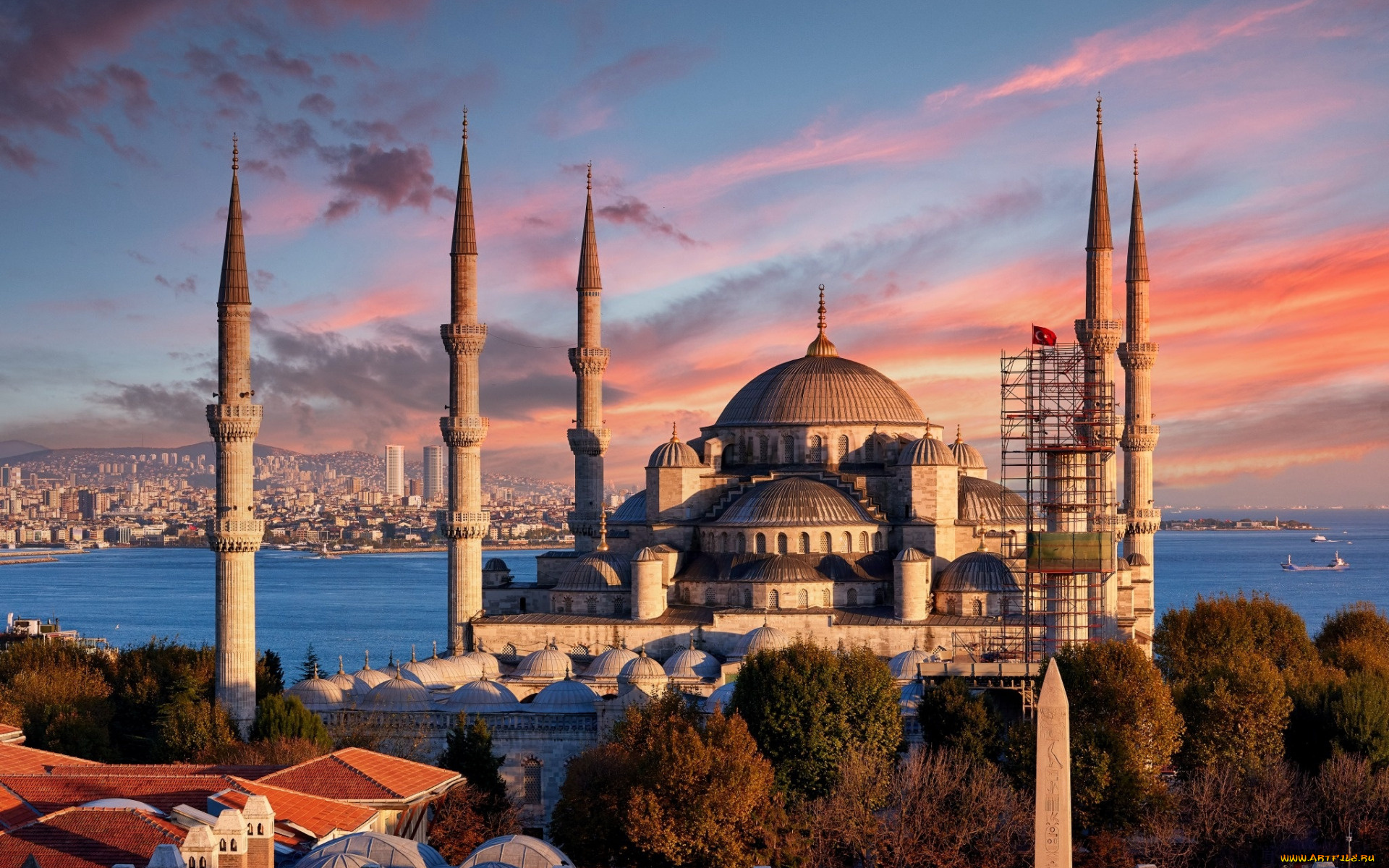 города, стамбул, , турция, sultan, ahmed, mosque