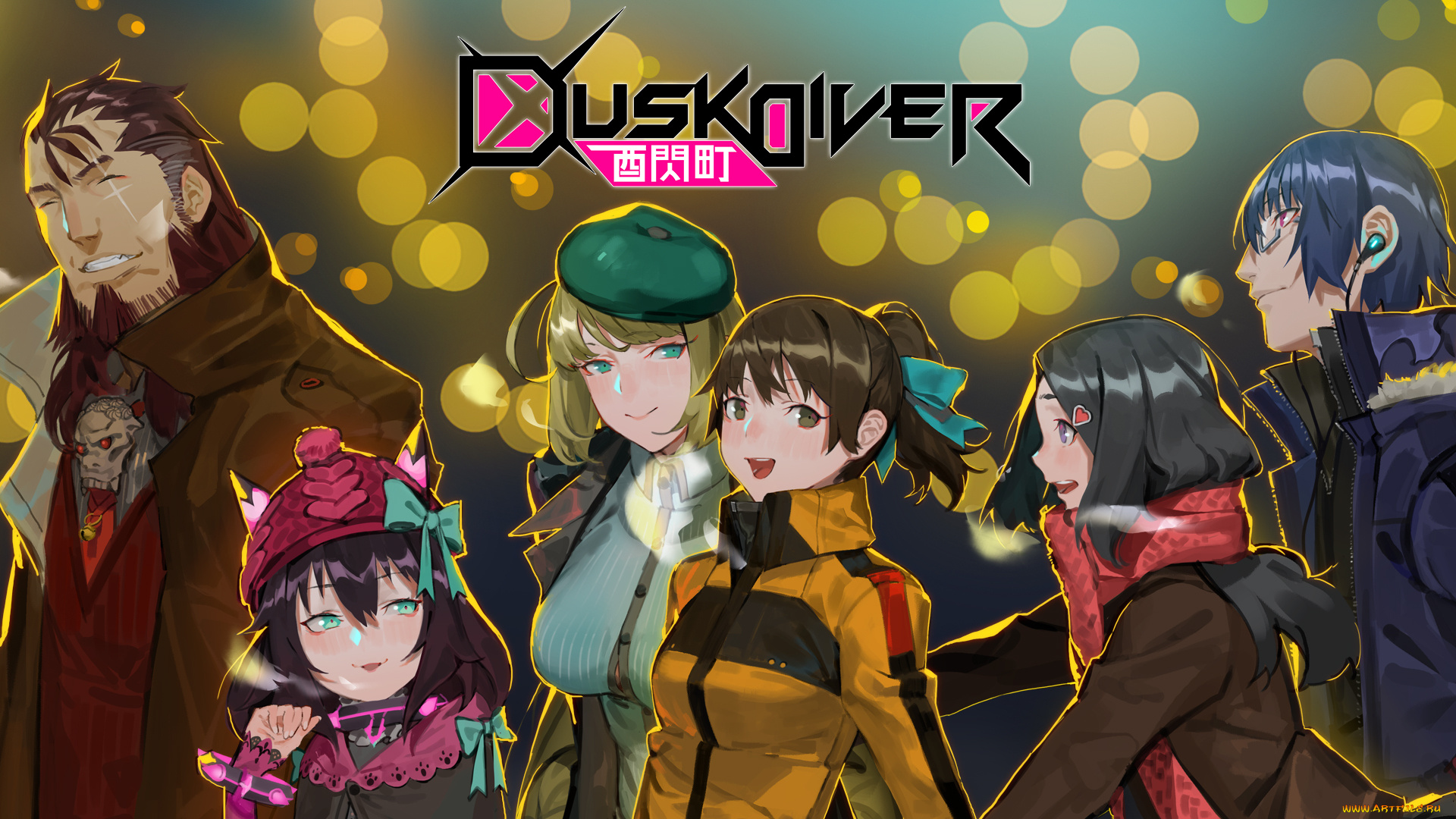 аниме, dusk, diver, dusk, diver