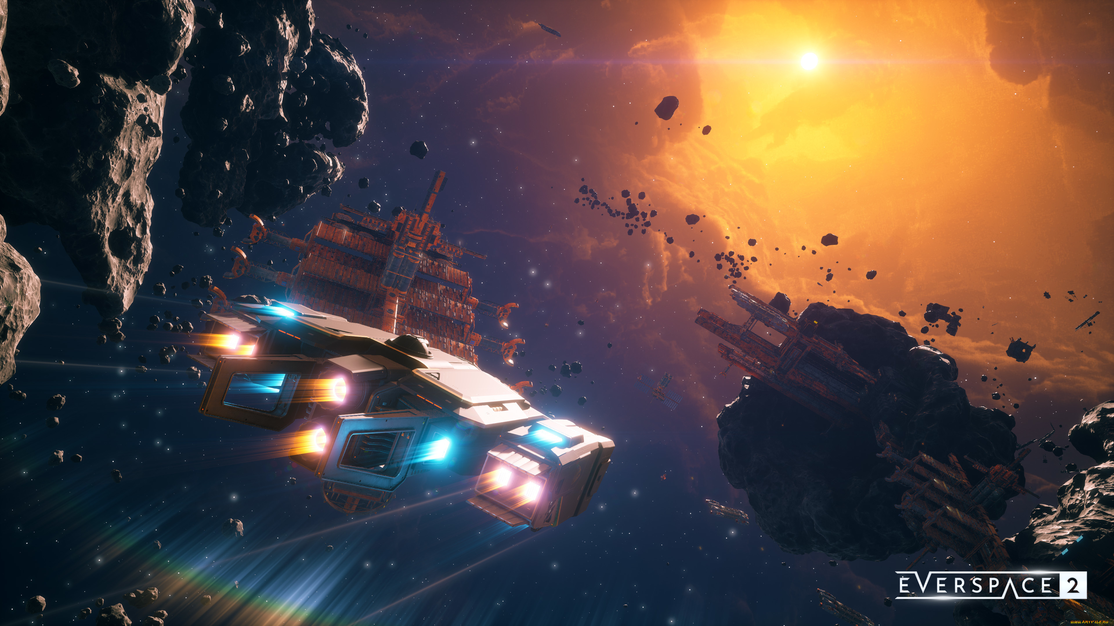 Accessed space. Еверспейс 2. Everspace игра. Everspace 2 дредноут. Everspace 2. игра..