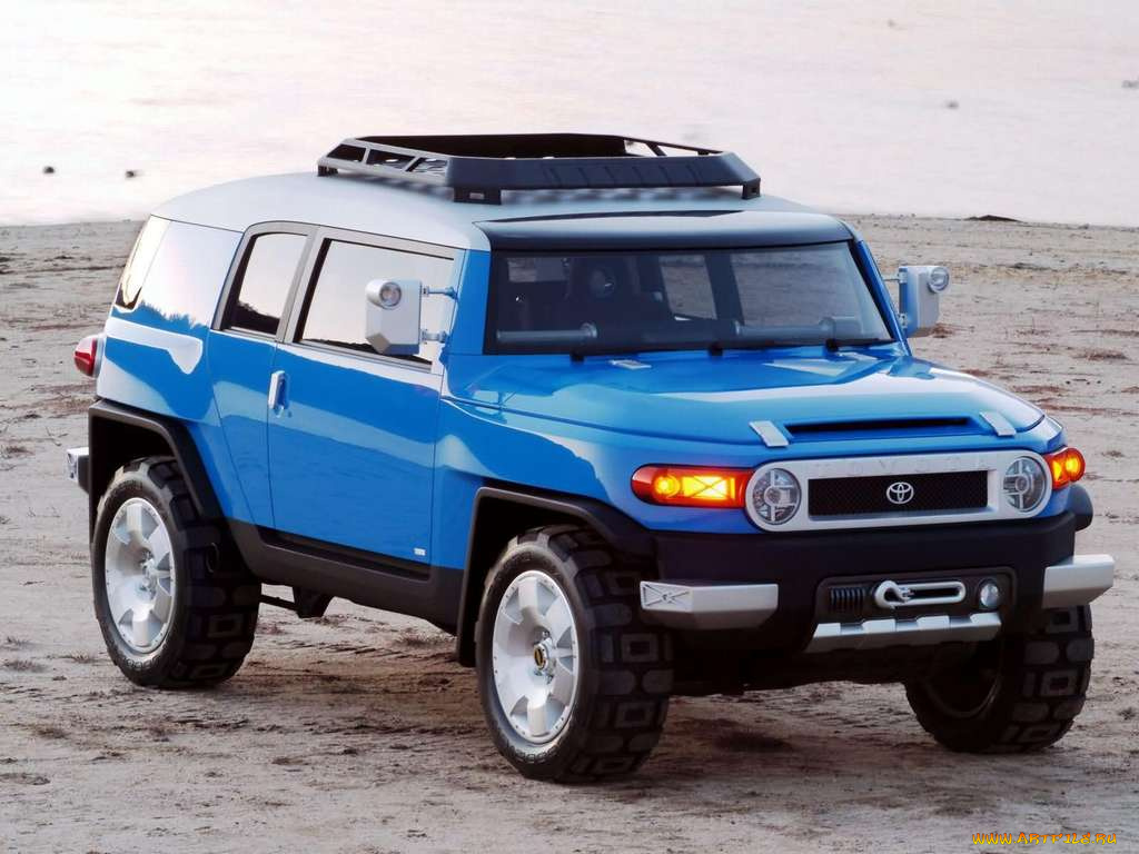 toyota, fj, cruiser, concept, автомобили