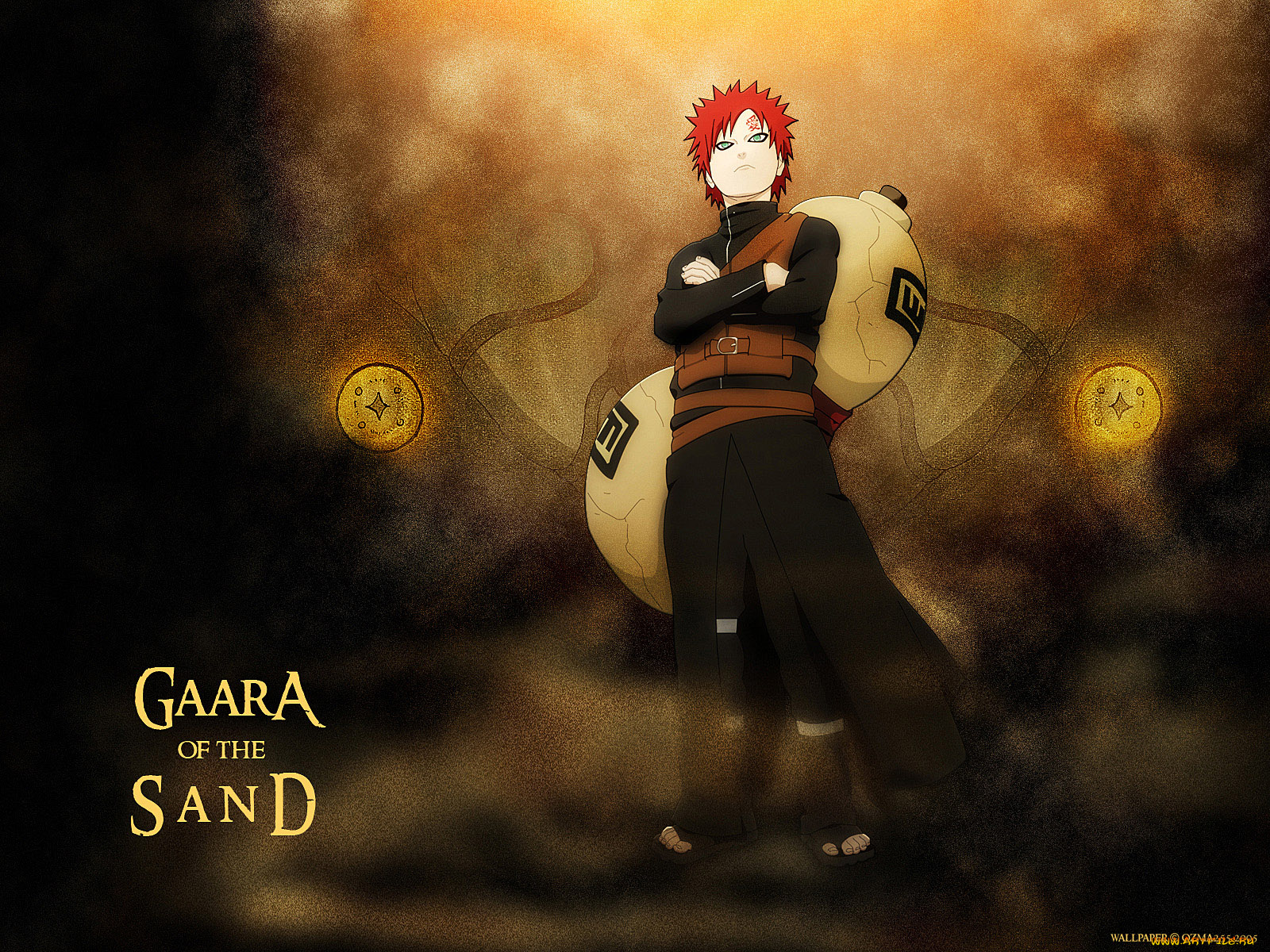 аниме, naruto, shinobi, gaara