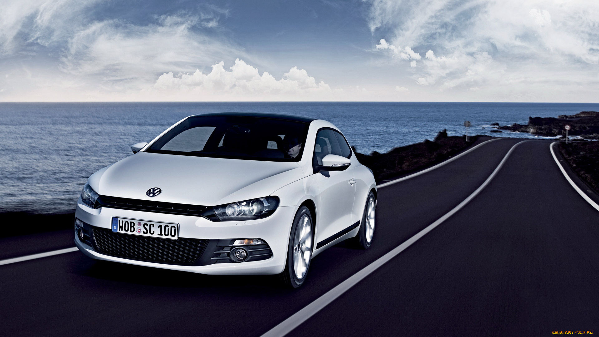 volkswagen, scirocco, автомобили