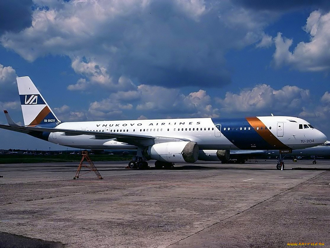 011, внуковские, авиалинии, 1994, год, авиация, пассажирские, самолёты