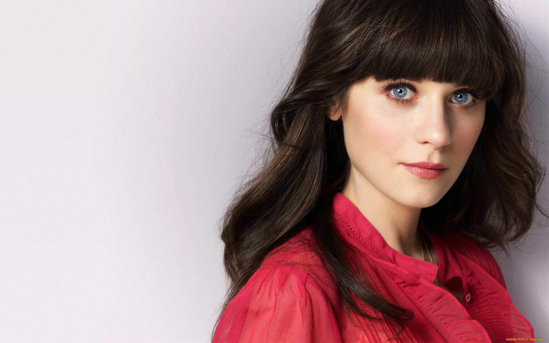 Zooey, Deschanel, девушки