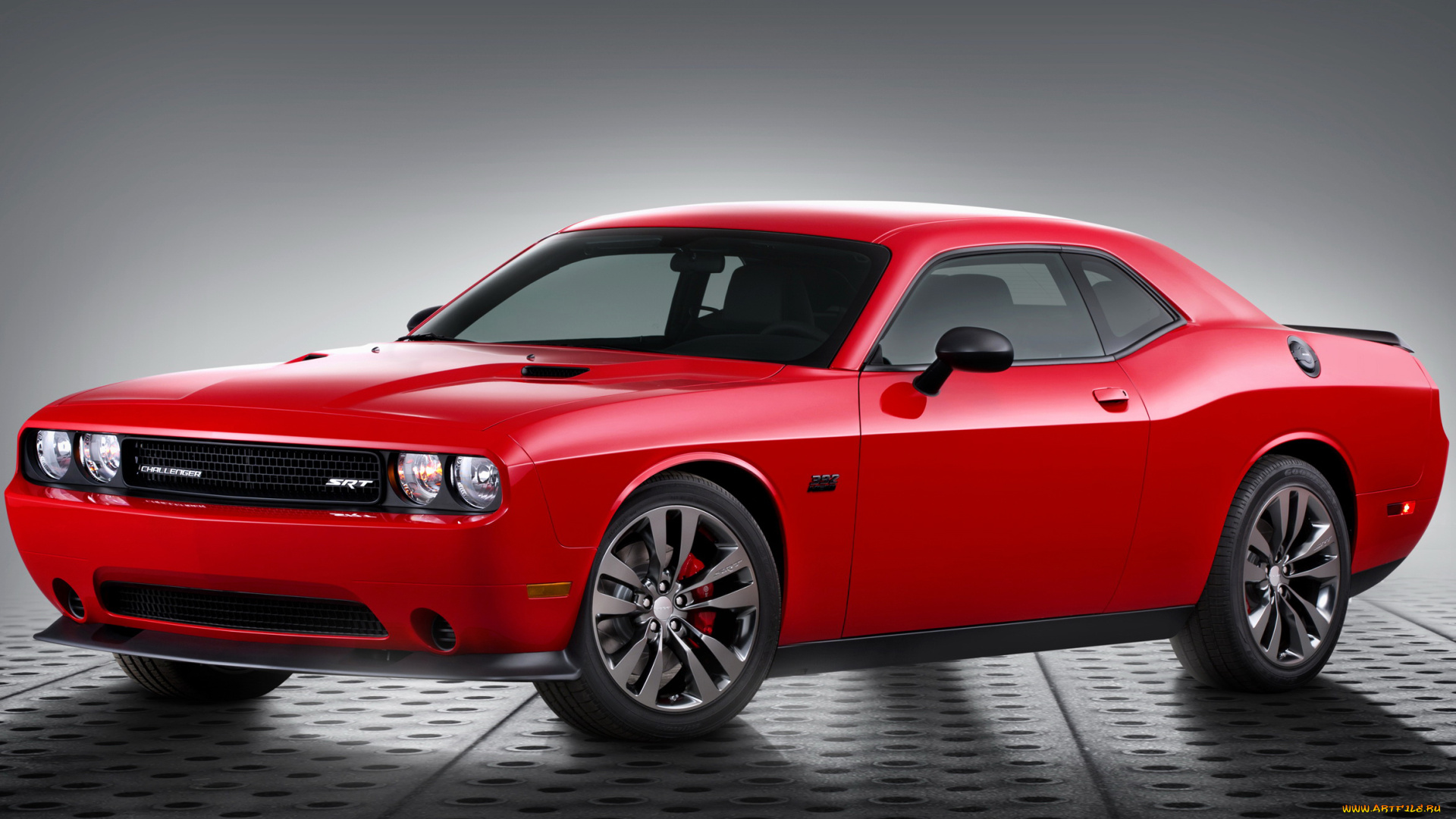 2014, dodge, challenger, srt, satin, vapor, автомобили, dodge, красный, challenger