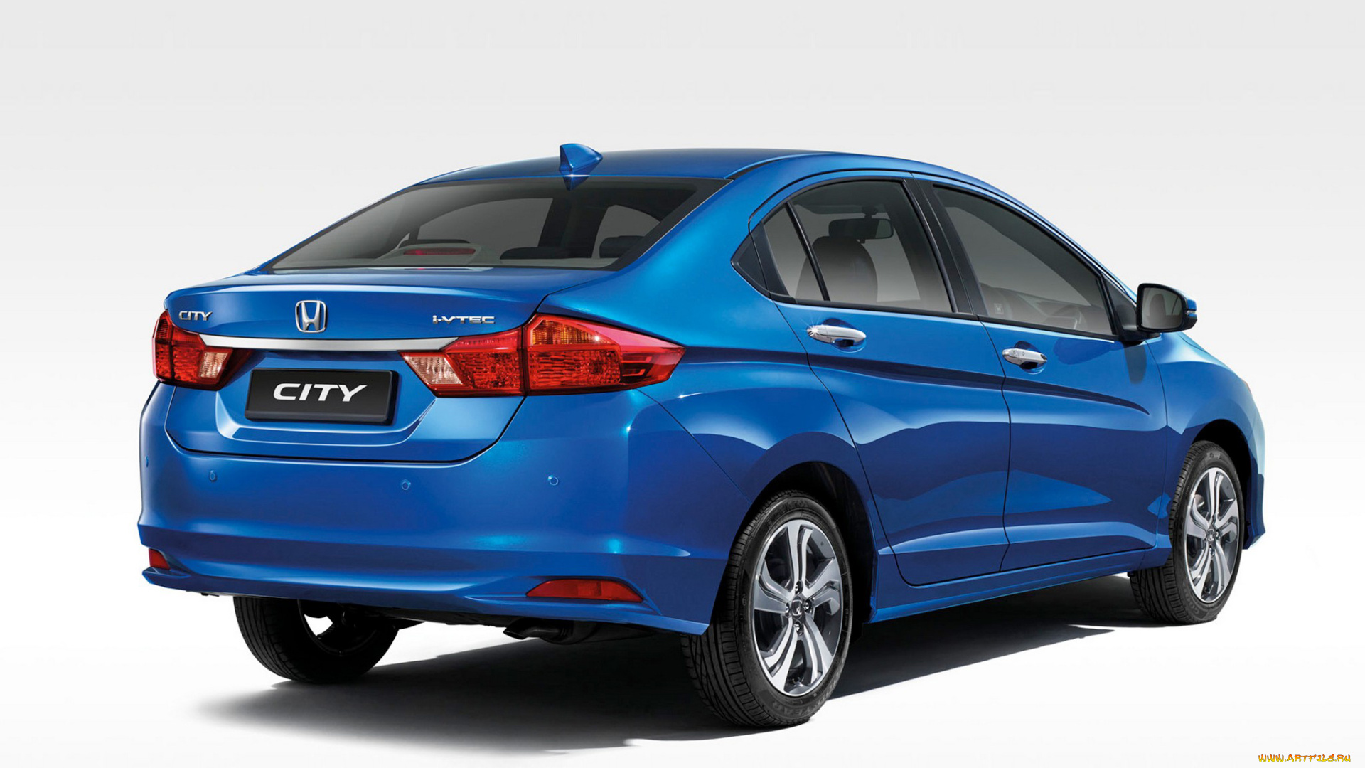 автомобили, honda, city, th-spec, 2014г, синий