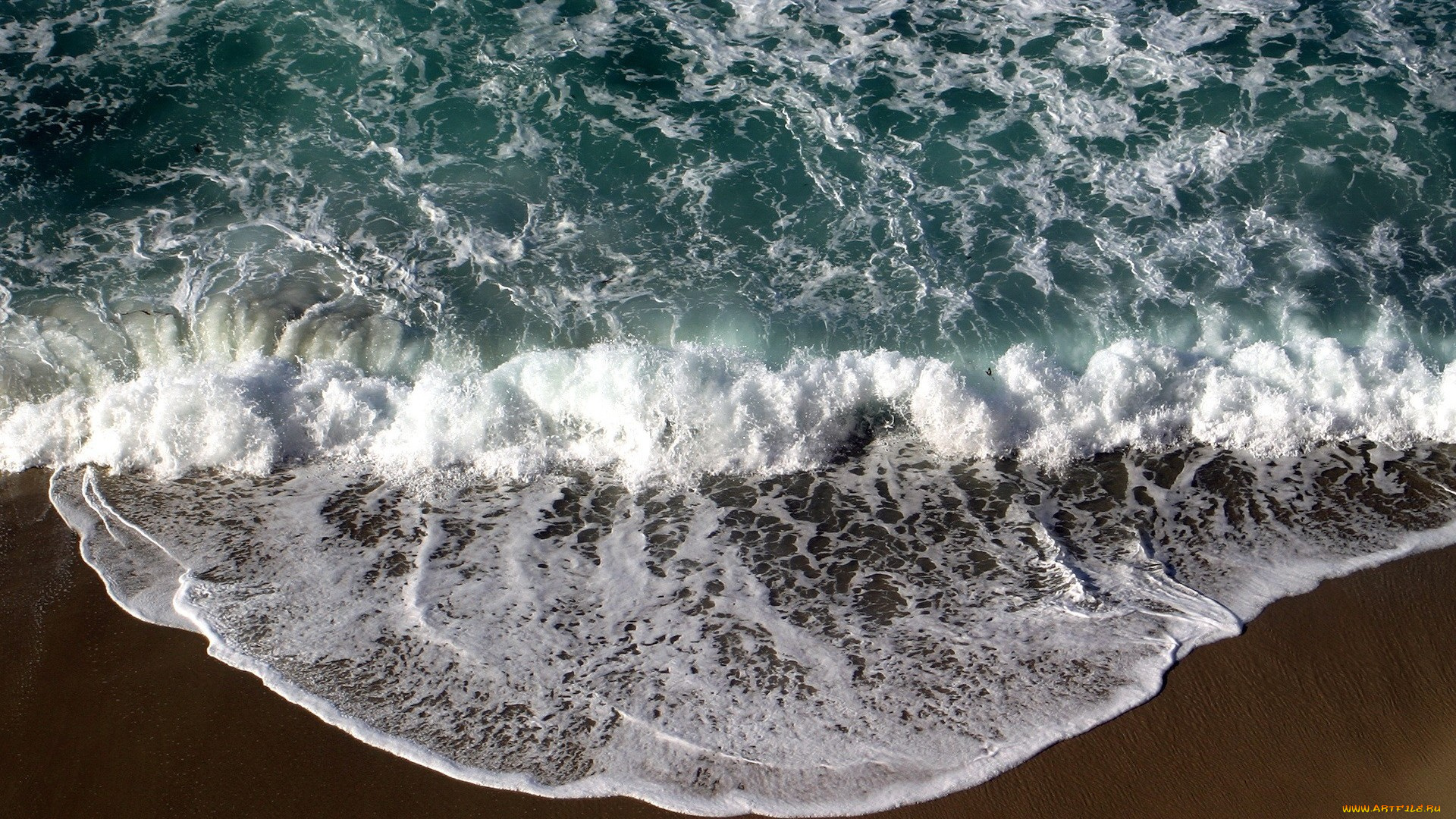 природа, моря, океаны, море, песок, пляж, волна, прибой