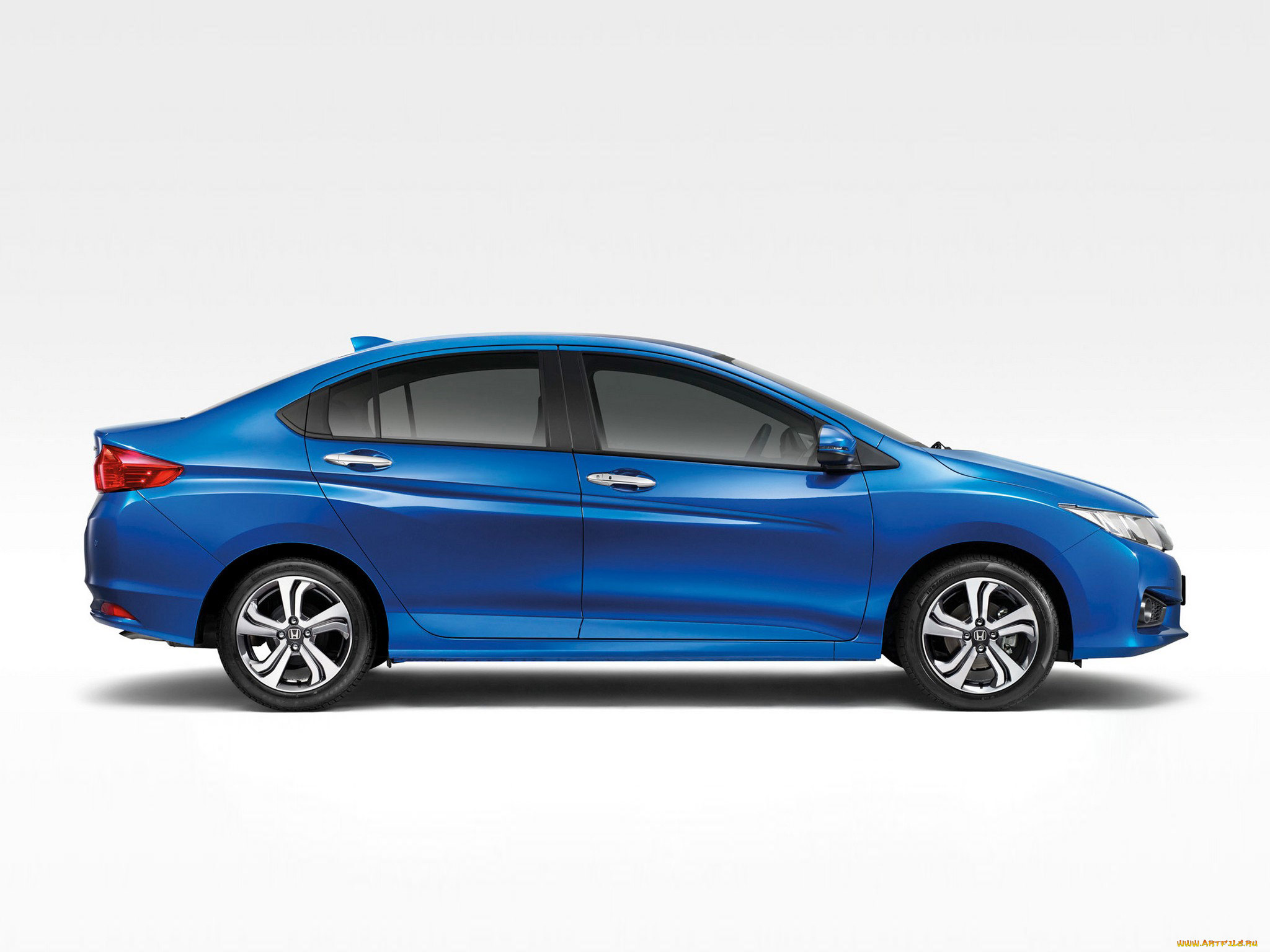 автомобили, honda, city, th-spec, 2014г, синий