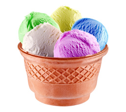 Картинка еда мороженое +десерты стаканчик вафельный лакомство