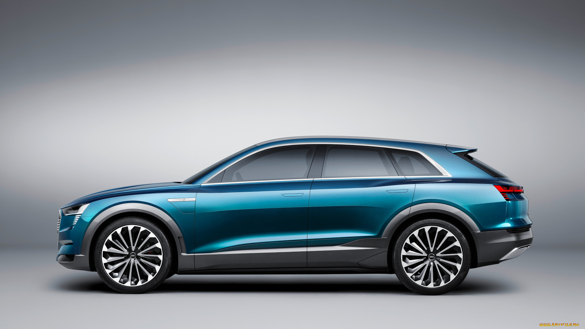 audi, e, tron, quattro, concept, 2015, автомобили, audi, 2015, concept, quattro, e, tron, crossover, car, синий