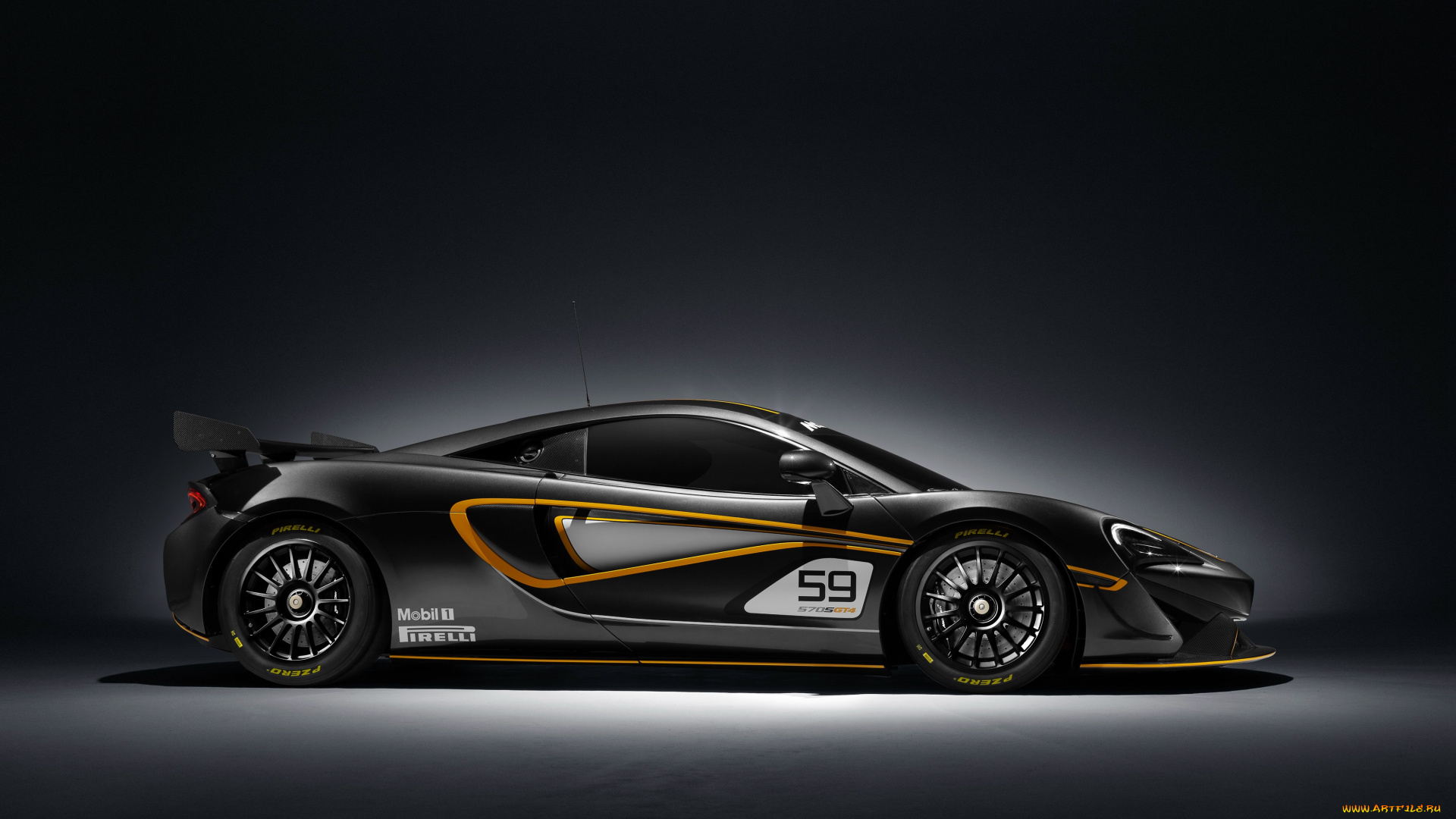 автомобили, mclaren, 2016г, 570s, gt4