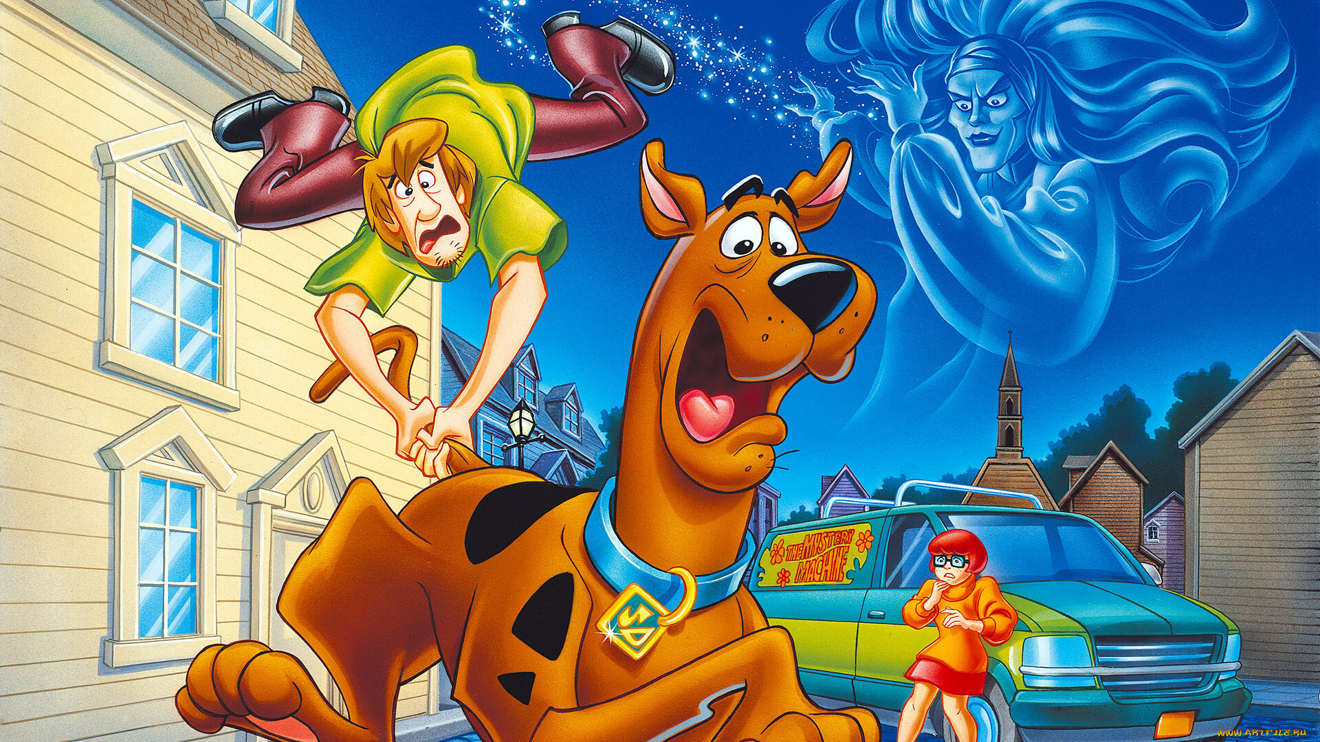 мультфильмы, scooby, doo, персонажи