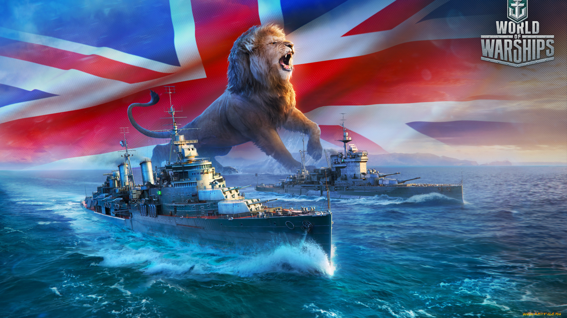 видео, игры, world, of, warships, симулятор, world, of, warships, онлайн, action