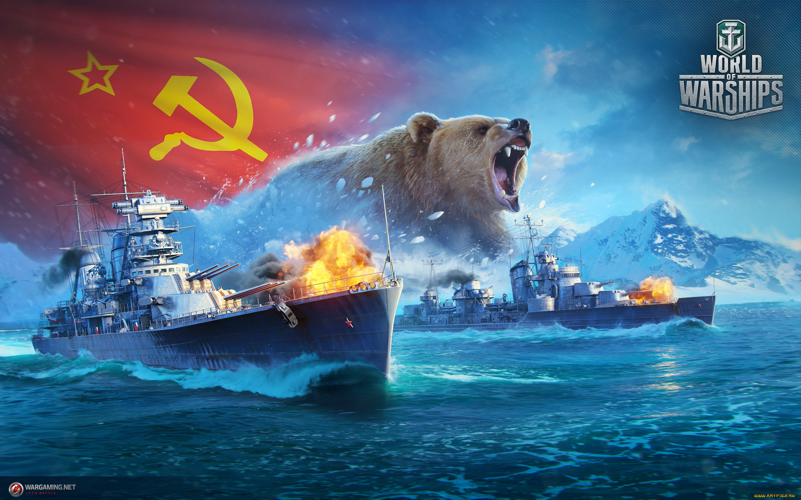 видео, игры, world, of, warships, симулятор, world, of, warships, онлайн, action