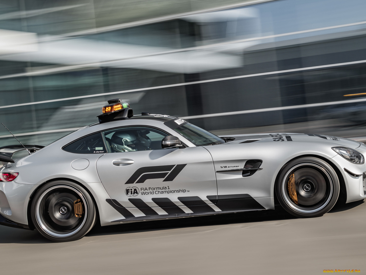 Mercedes AMG gt Police