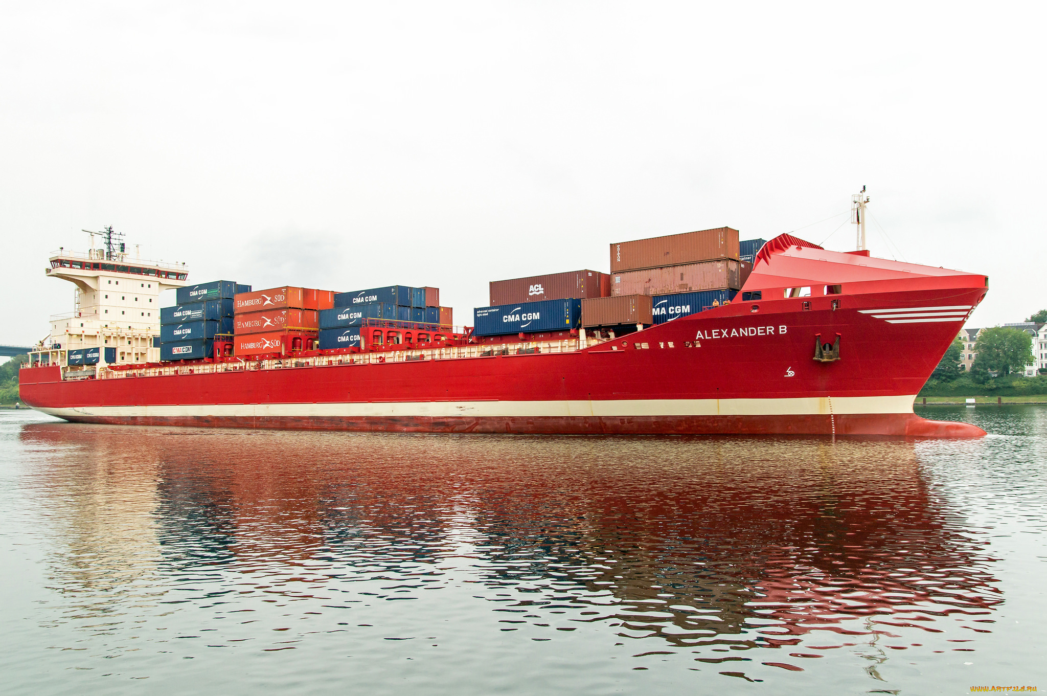 alexander, b, корабли, грузовые, суда, контейнеровоз