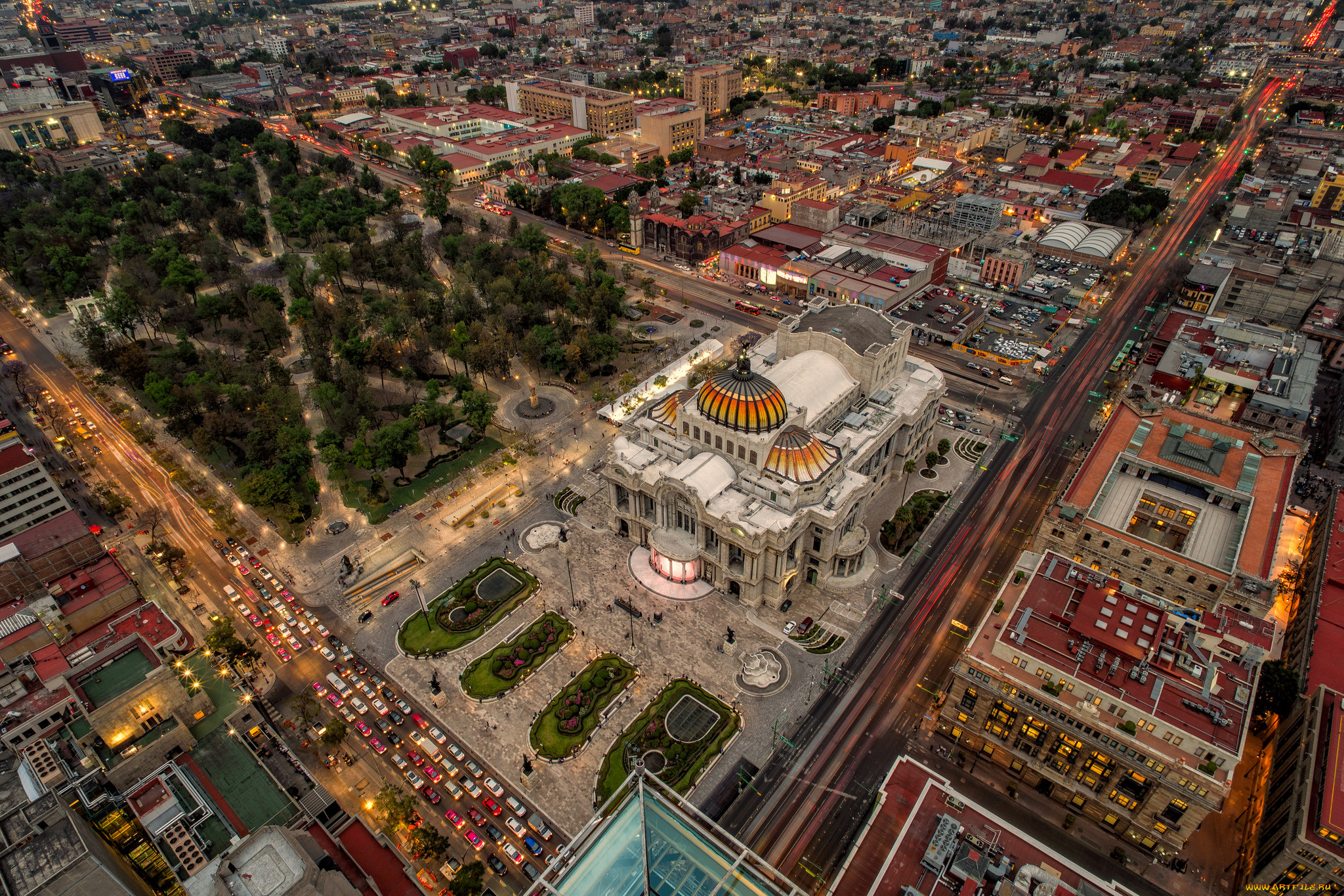 palacio, de, bellas, artes, , mexico, city, города, мехико, , мексика, простор