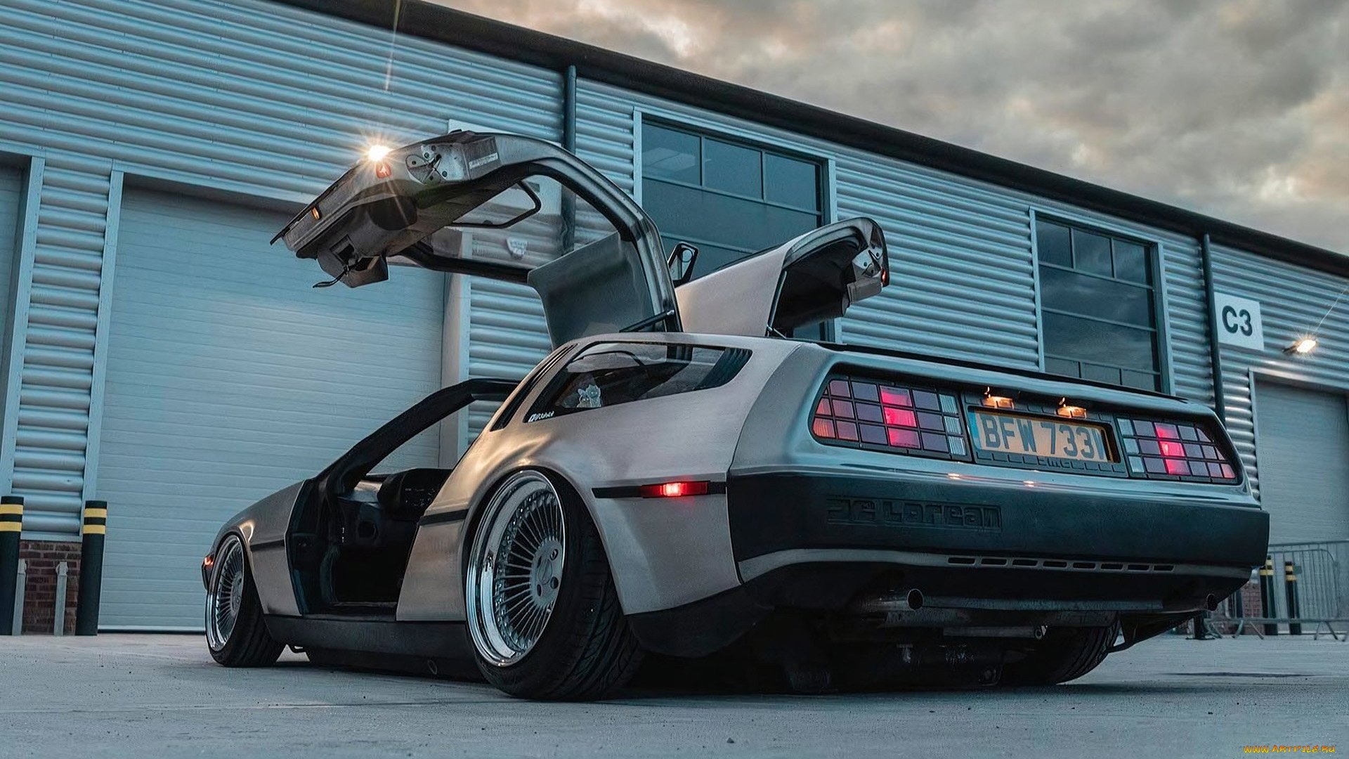 автомобили, dmc, delorean