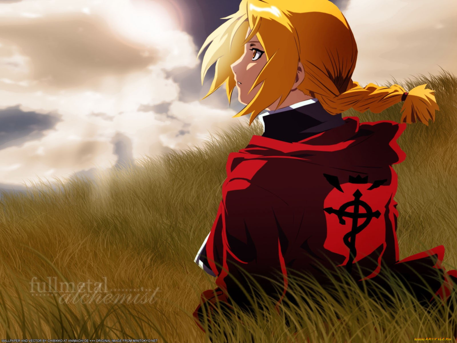 аниме, fullmetal, alchemist