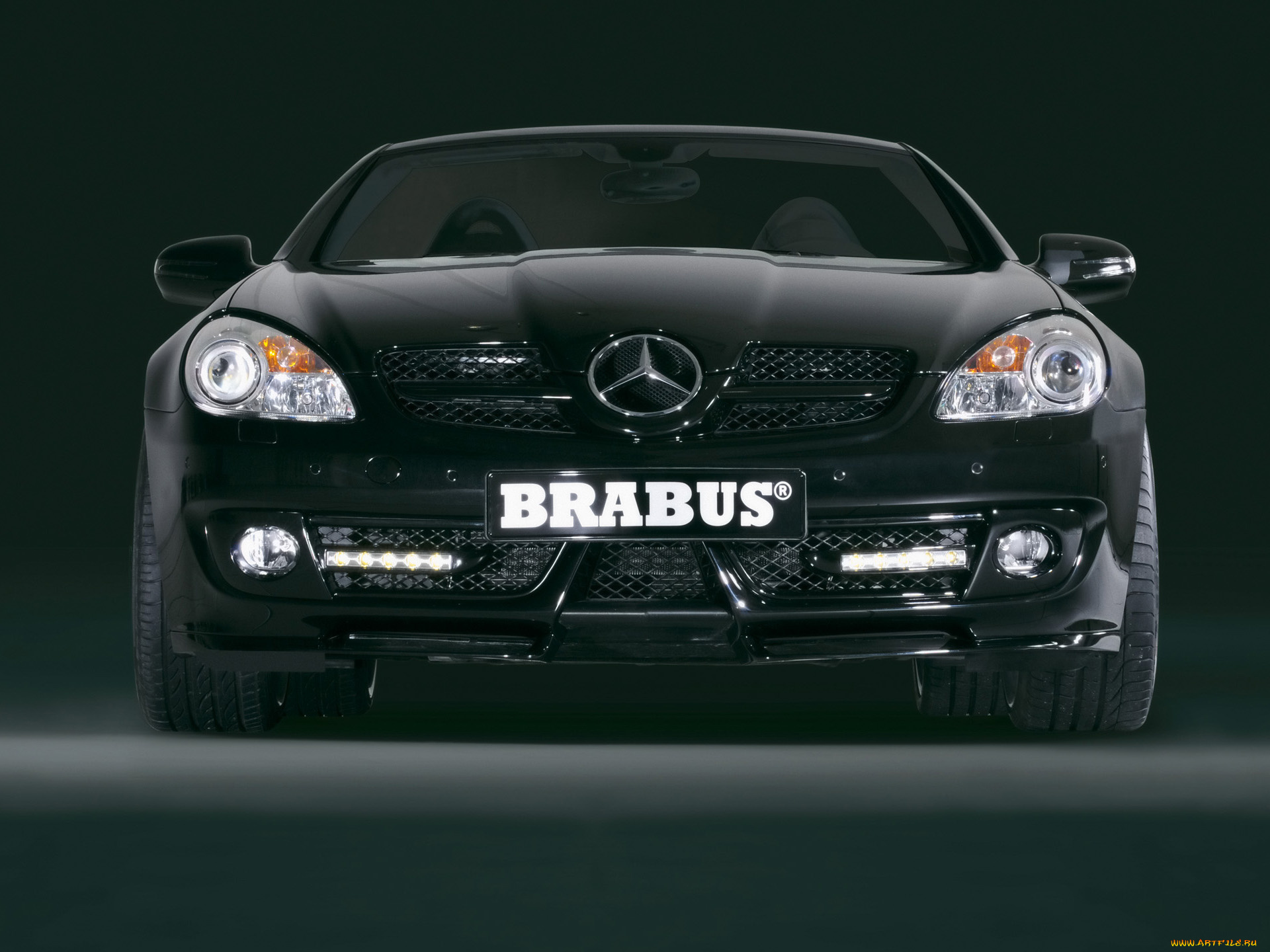 2008, brabus, mercedes, benz, slk, автомобили