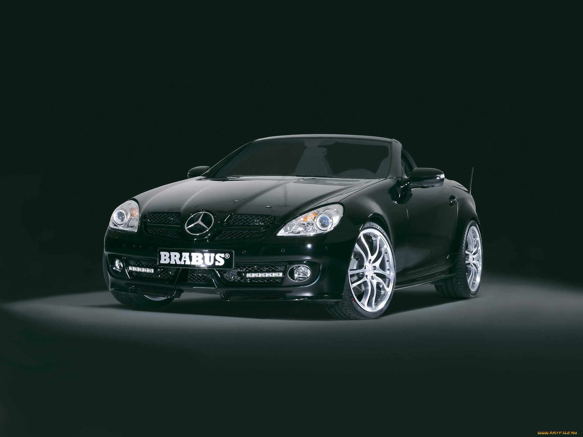 2008, brabus, mercedes, benz, slk, автомобили