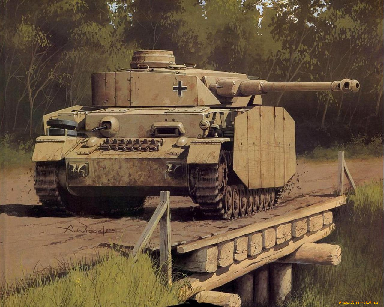 техника, военная, гусеничная, бронетехника, танк, pz, iv, ausf, j