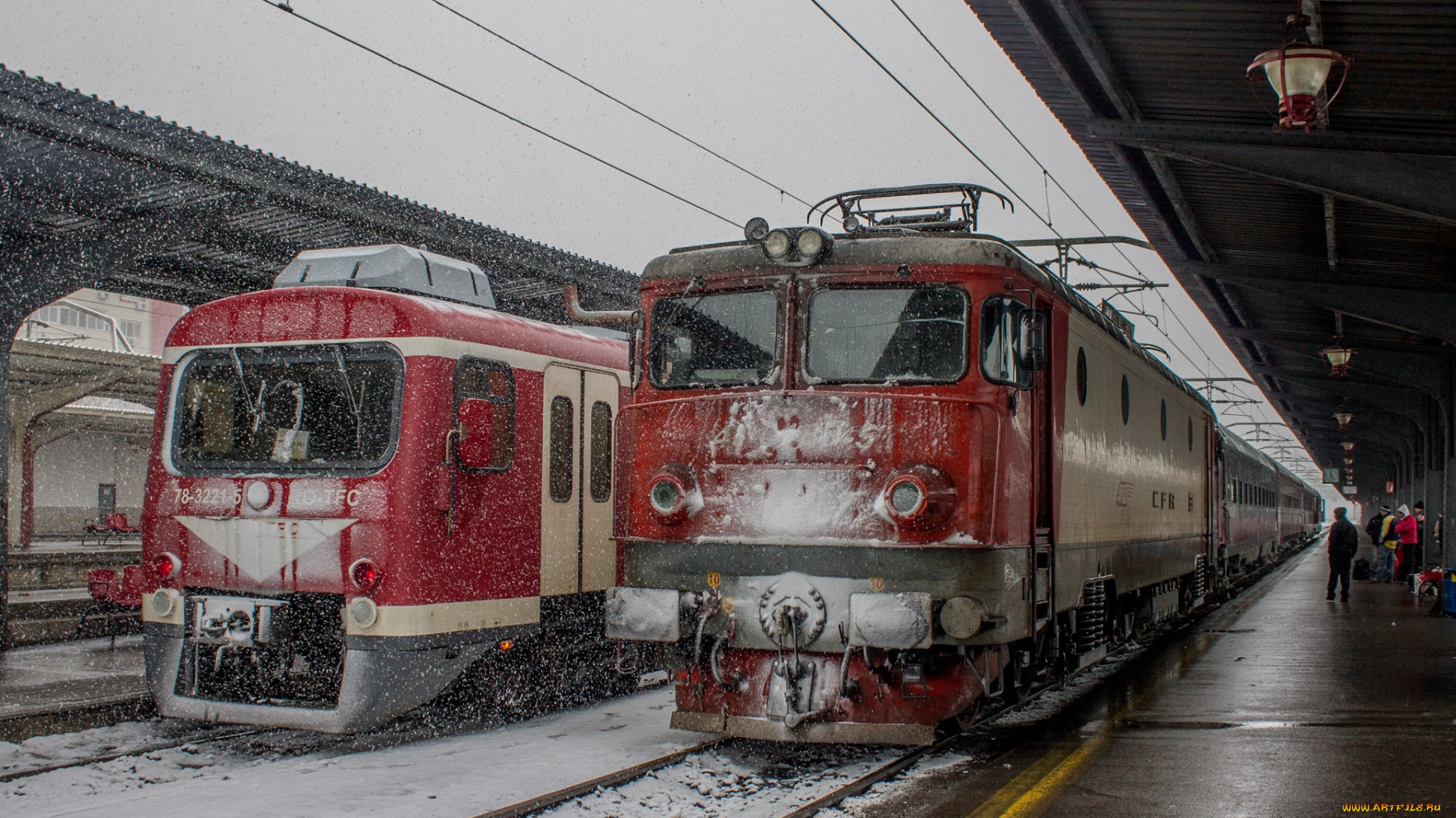 техника, электровозы, состав, локомотив, рельсы, дорога, железная