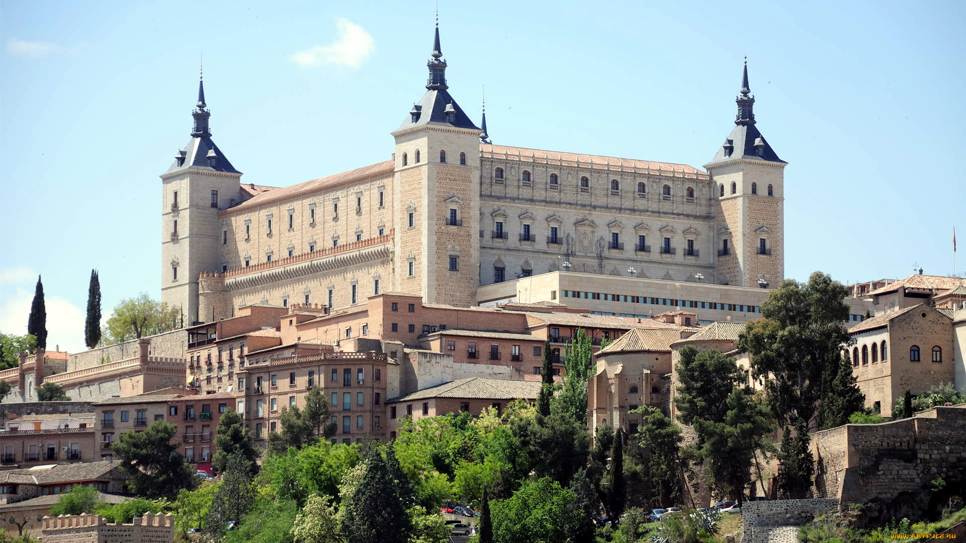 alcazar, spain, города, -, дворцы, , замки, , крепости