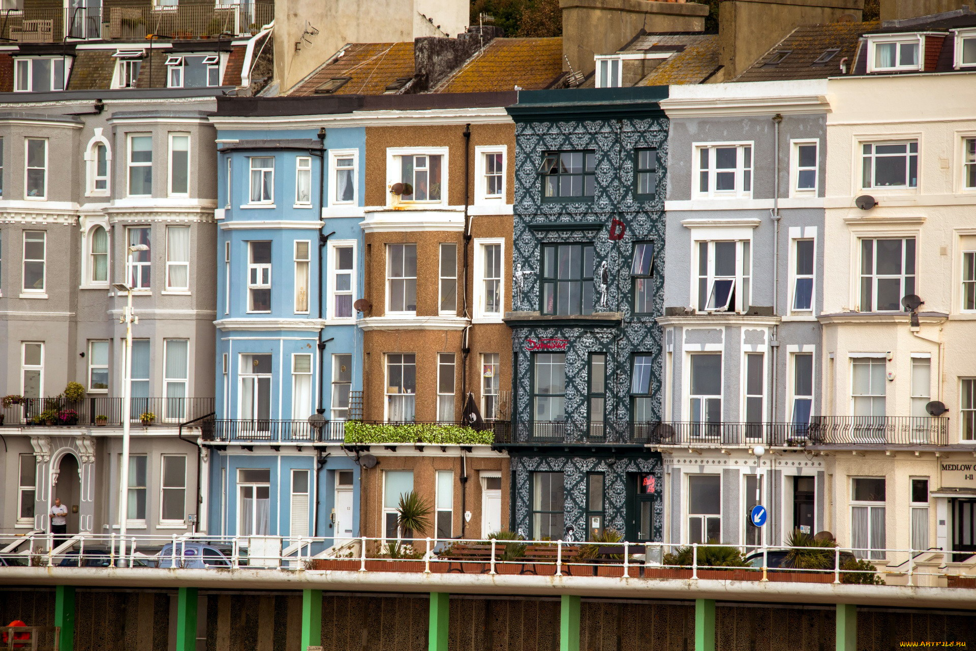 hastings, , england, города, -, здания, , дома, england