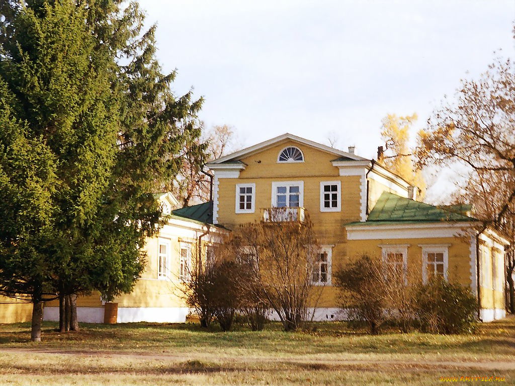 болдинская, осень, города, здания, дома