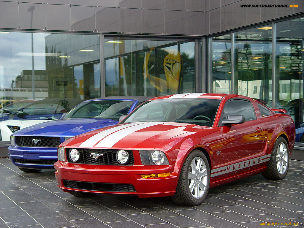 ford, mustang, автомобили