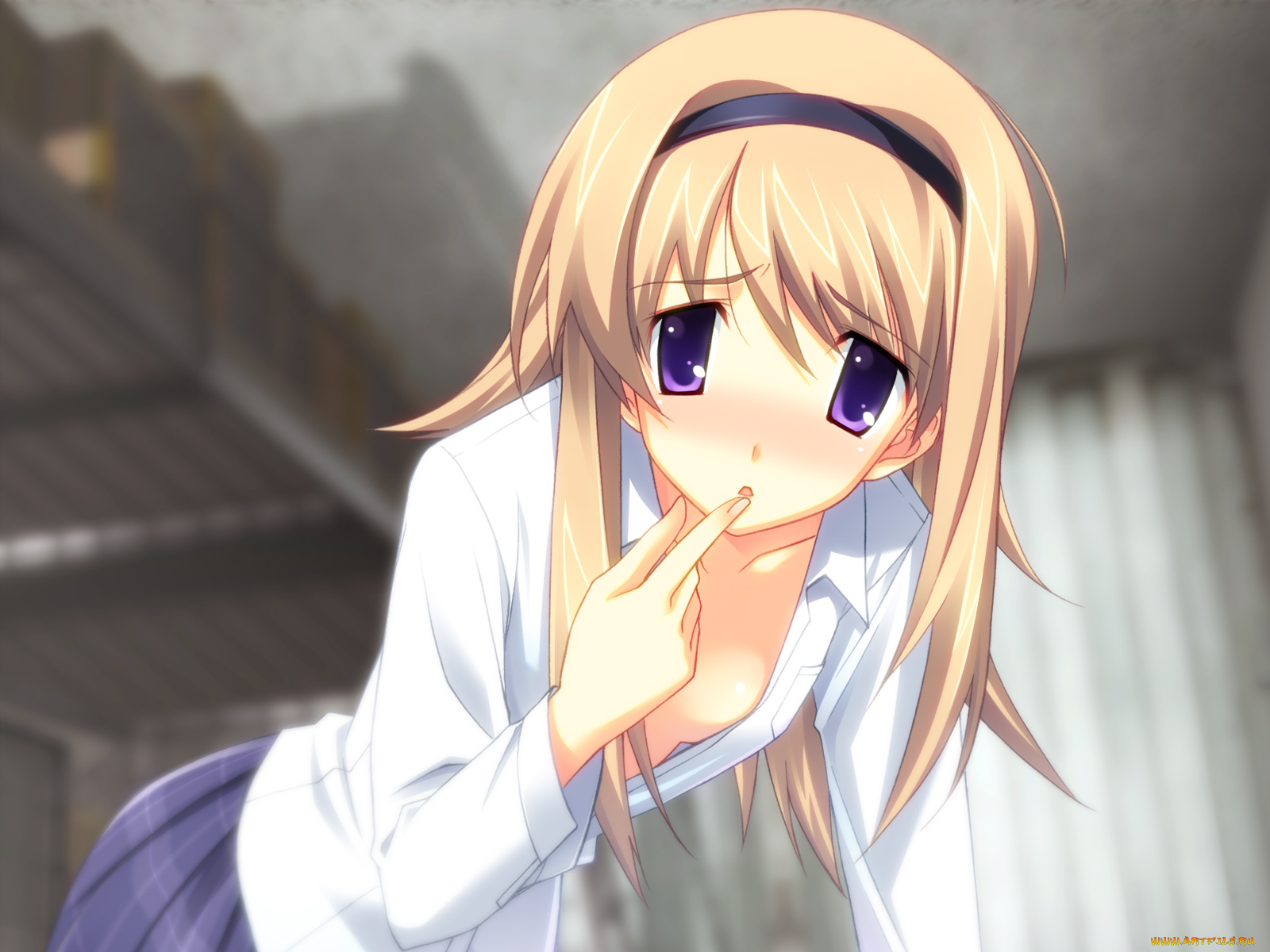 аниме, chaos, head