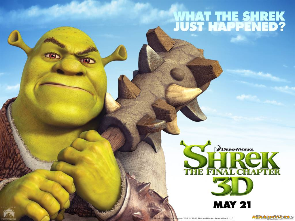 мультфильмы, shrek, forever, after