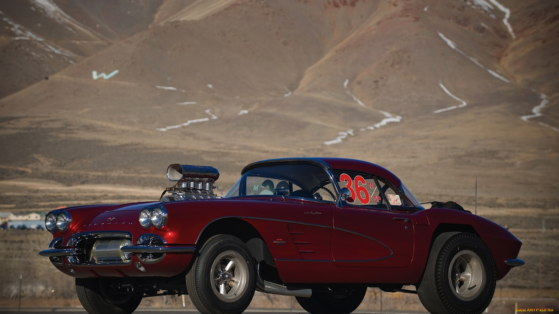 1961, chevrolet, big, john, mazmanian, corvette, drag, racing, car, автомобили, hotrod, dragster