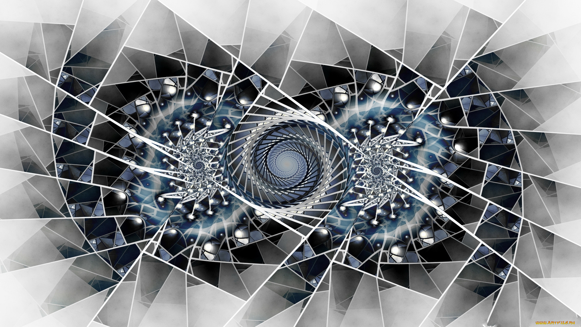 3д, графика, fractal, фракталы, узор, фон, цвета