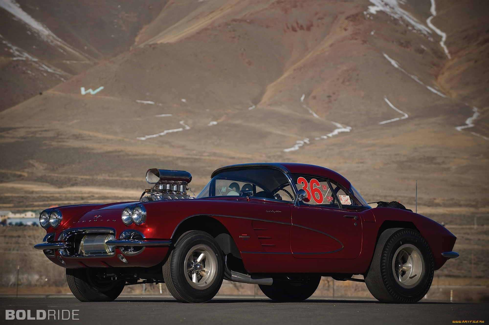 1961, chevrolet, big, john, mazmanian, corvette, drag, racing, car, автомобили, hotrod, dragster