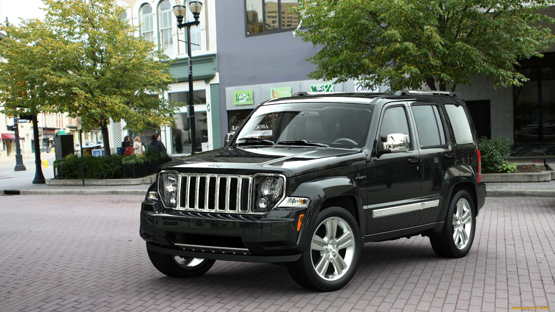 2011, jeep, liberty, автомобили, jeep, черный, liberty