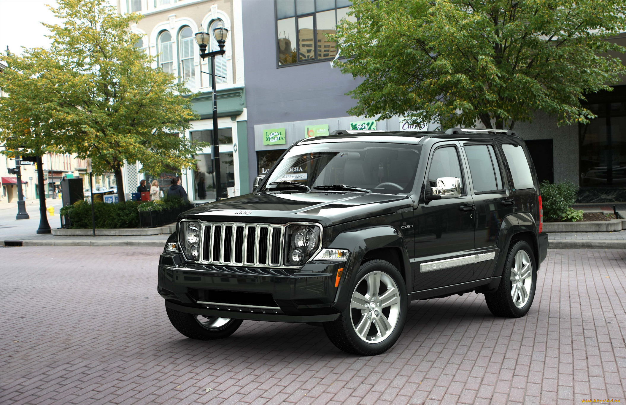 2011, jeep, liberty, автомобили, jeep, черный, liberty
