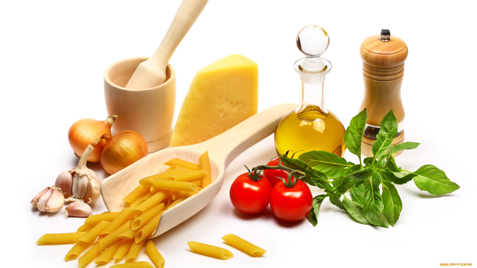 еда, разное, cheese, tomato, pasta, макароны, сыр, oil, масло, помидоры, лук
