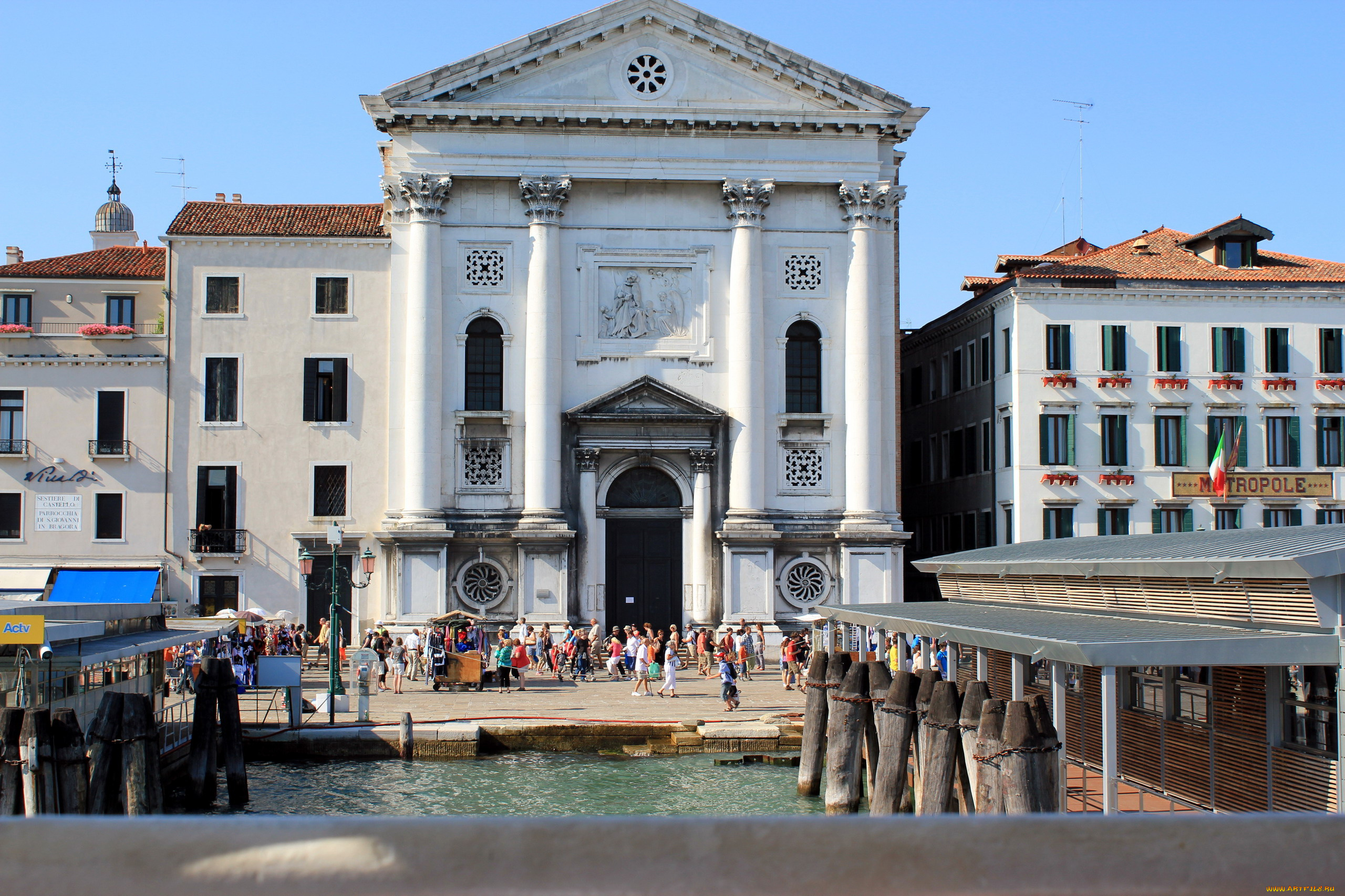 города, венеция, , италия, отель, базилика, туристы
